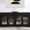 Magnolia Cathedral Doored Server Black