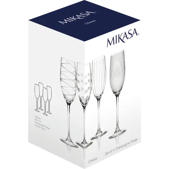 Cheers Champagne Flute Set 4pc.webp