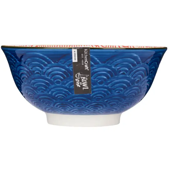 Glazed Stoneware Bowl Blue Arc 6in (1).webp