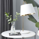 Gold Arch Table Lamp 23in