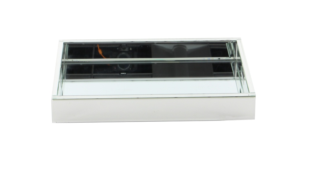 Mirrored Tray 23in