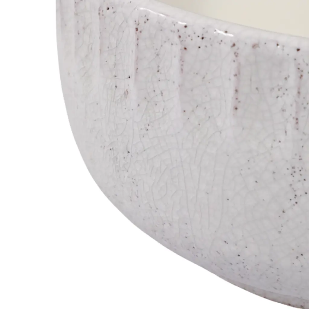 Ginger Lemon Yuzu Candle White Crackle 18oz.webp