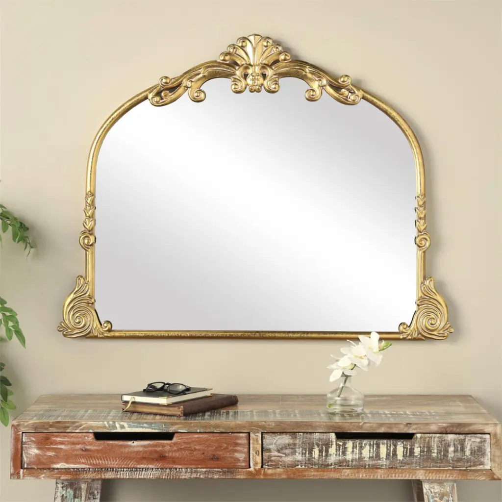 Decorative Gold Mirror 44x34in (4).webp