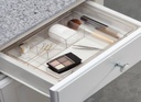 Clarity Expandable Drawer Organizer Clear