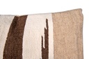 Brown Wool Kilim Pillow 36x16in