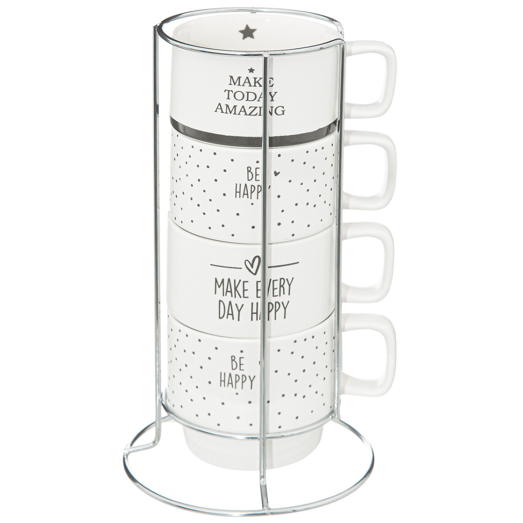 Happy Mugs Rack Set 5pc