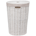 Round Laundry Basket White