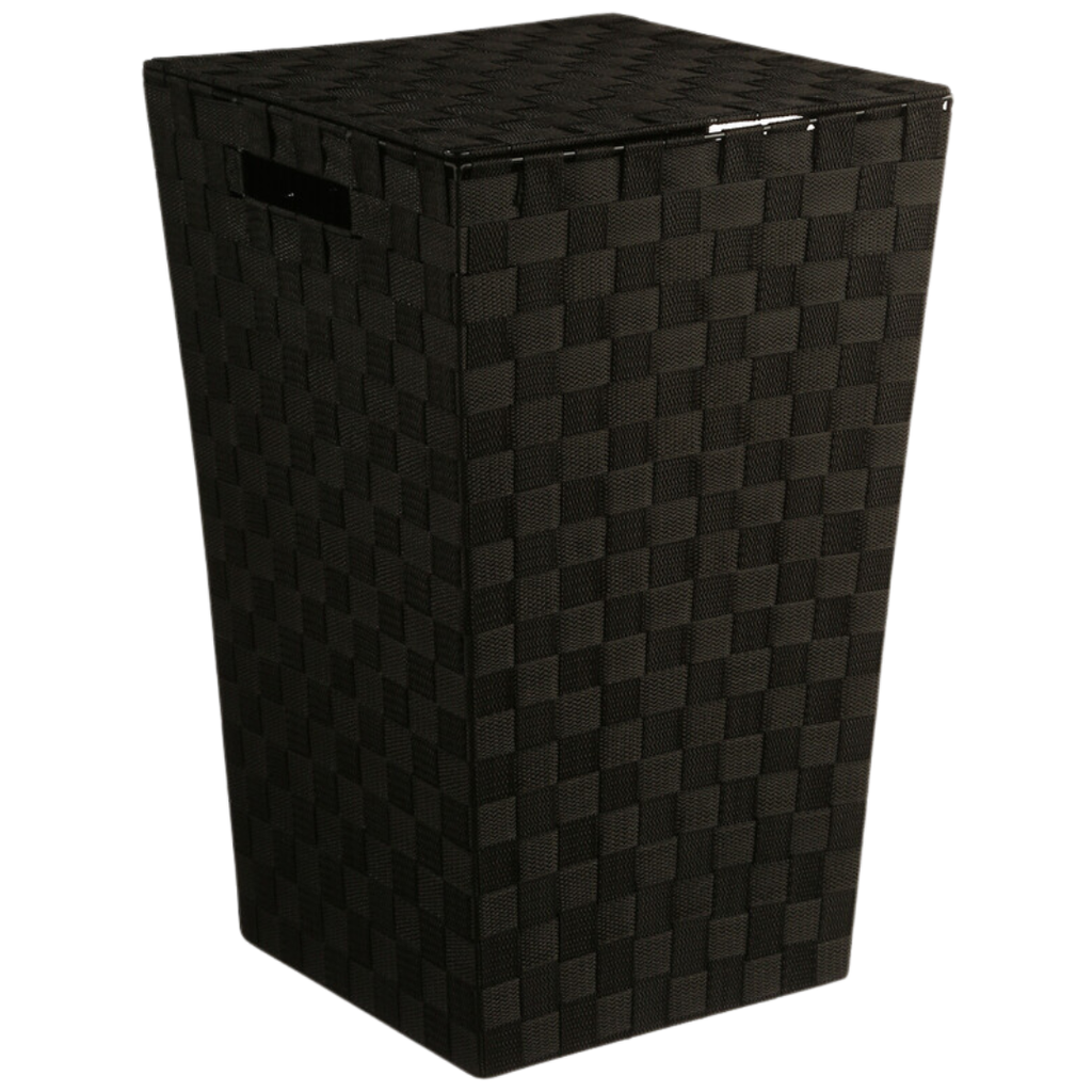 Rectangular Laundry Basket Black