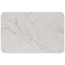 Diatomite Bath Mat White Marble Look