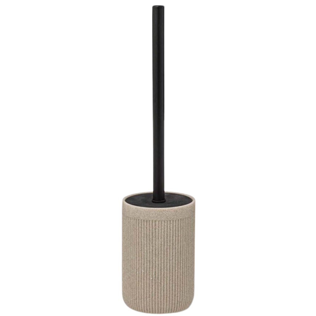 Onyx Linen Toilet Brush