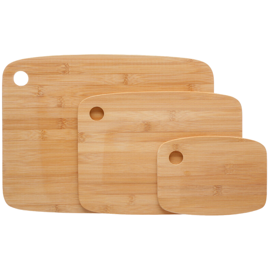 Bamboo Cutting Board 3pc