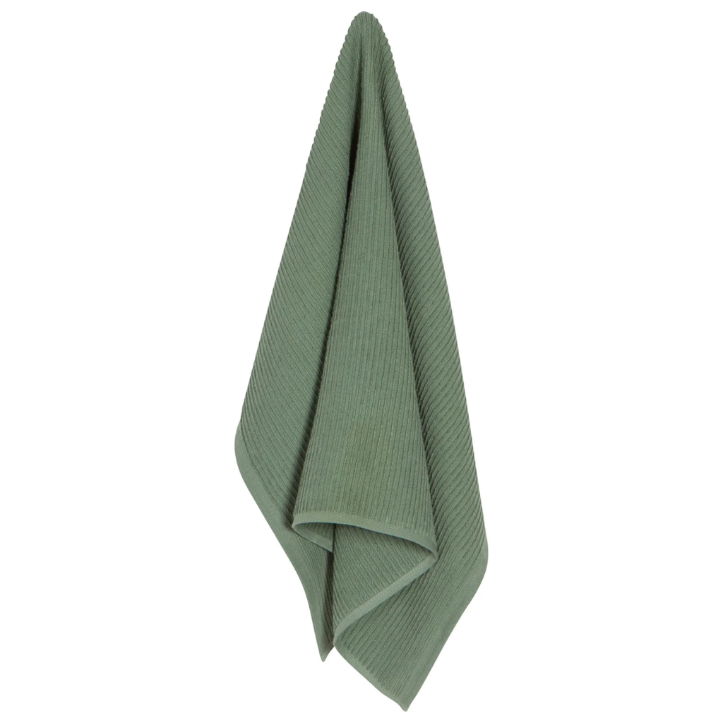 Ripple Kitchen Towel Elm Green