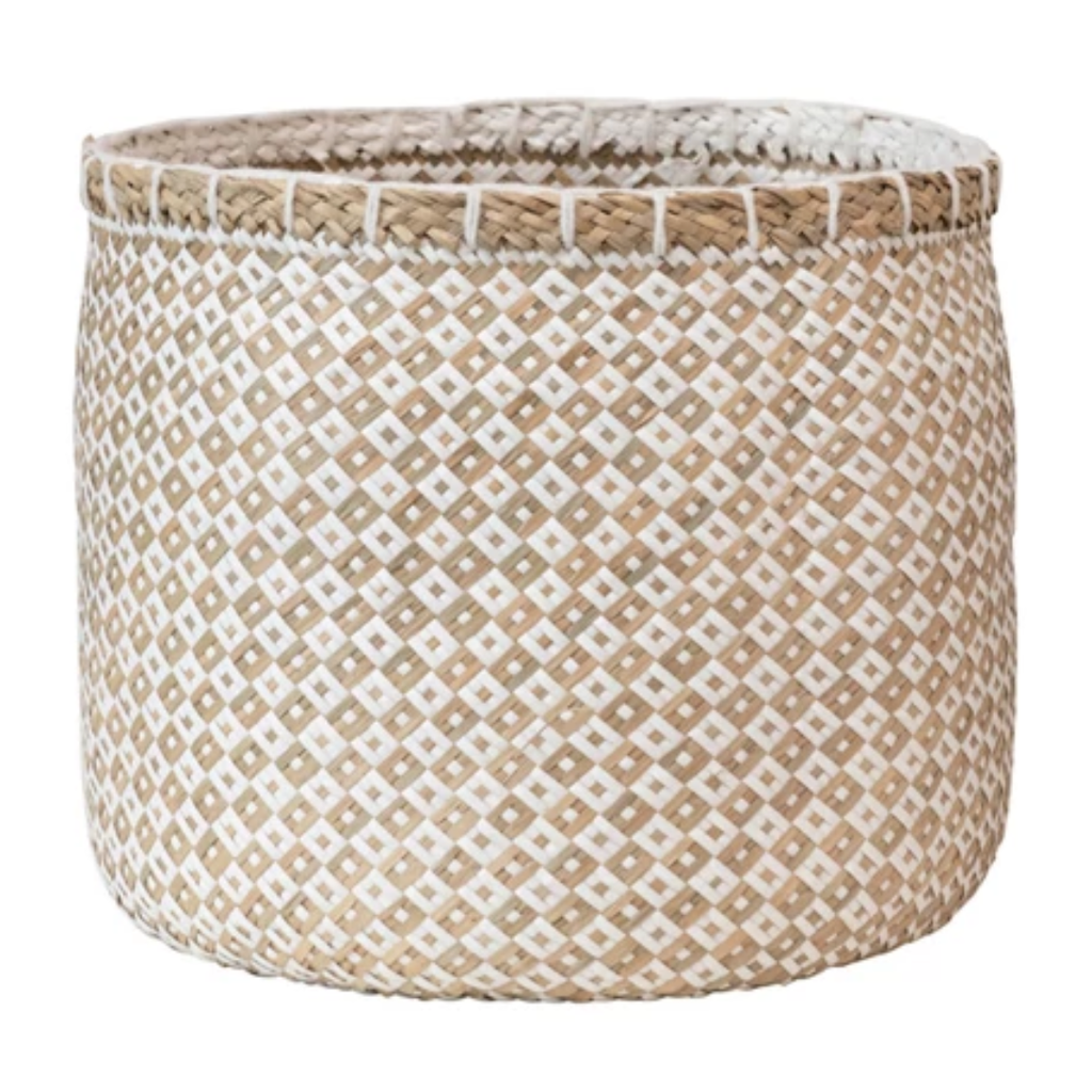 Round Seagrass Baskets Md