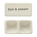 Stoneware Salt & Pepper Pinch Pot