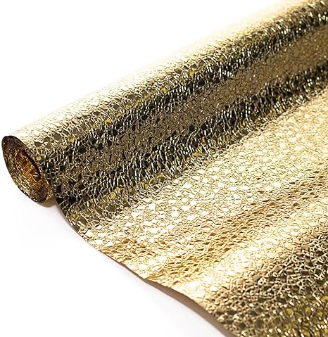 Sequined Roll Gold 11in x 120in