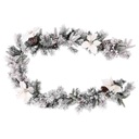 White Flower Garland