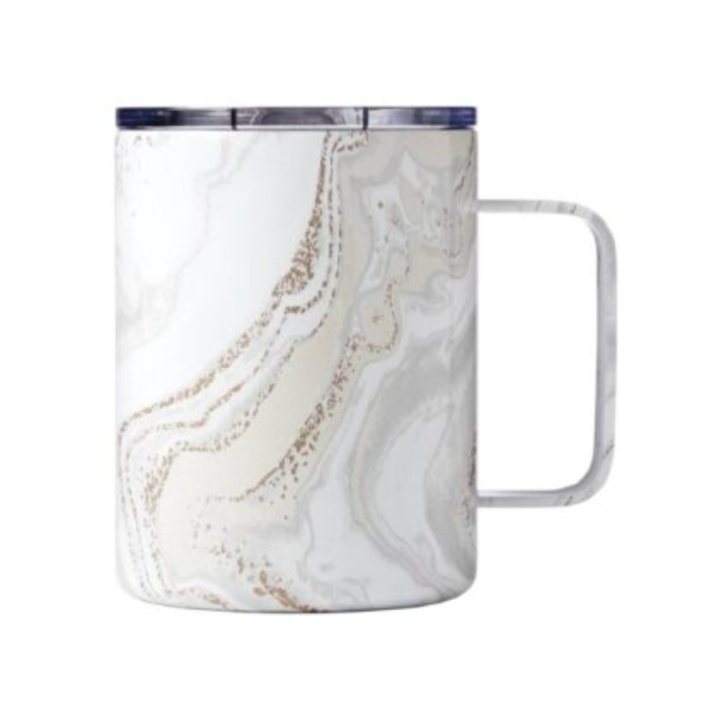 Geo Coffee Mug 16oz White