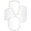 Interlocking Gold Mirror 30in x 39in