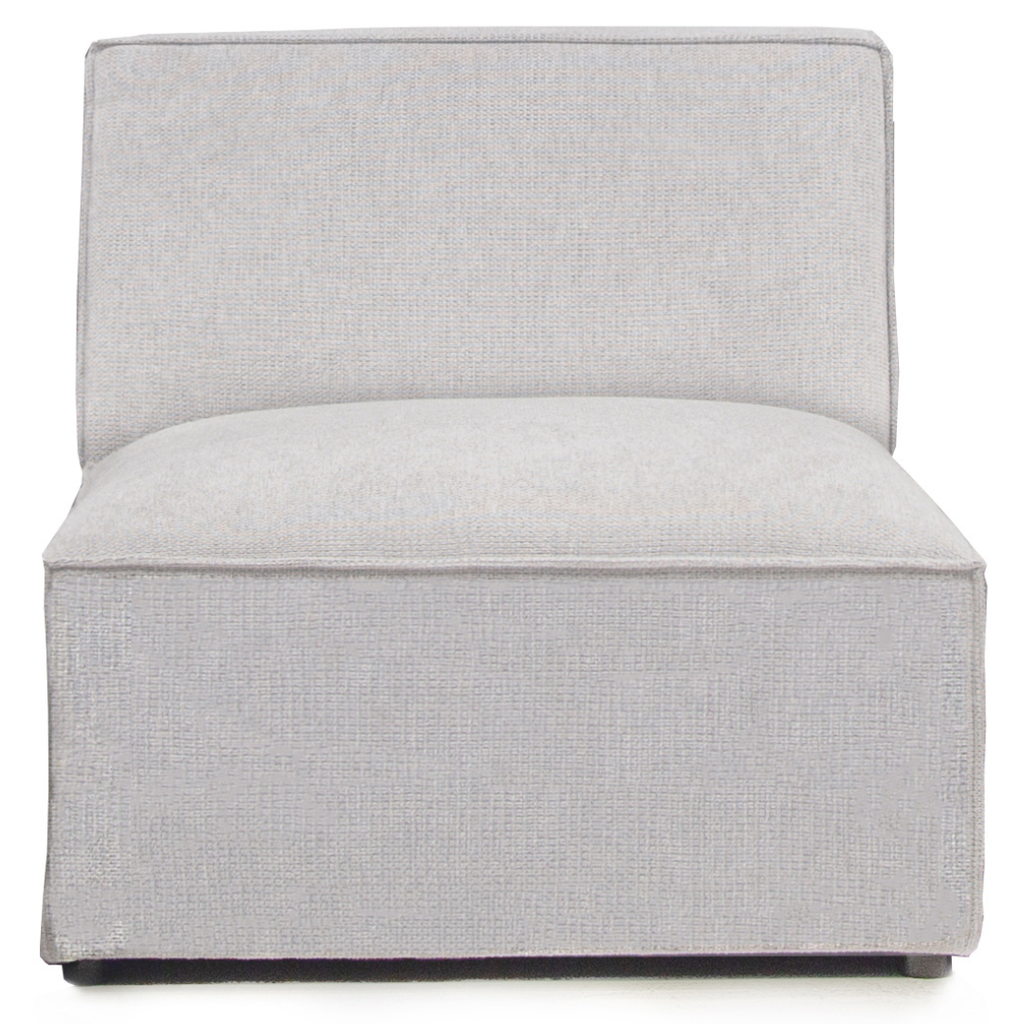 Harmony Sectional Armless Grey
