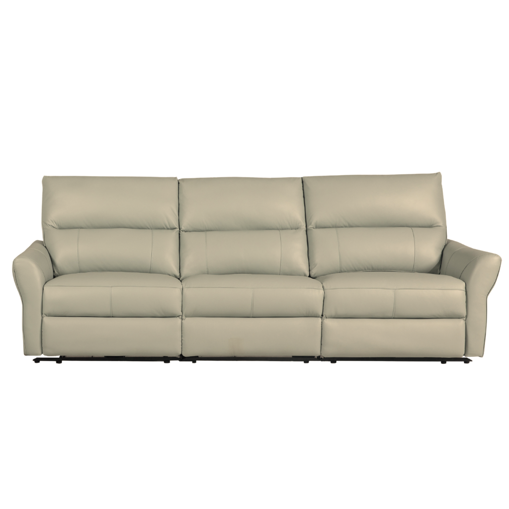 Maxwell Reclining Sofa Eggshell