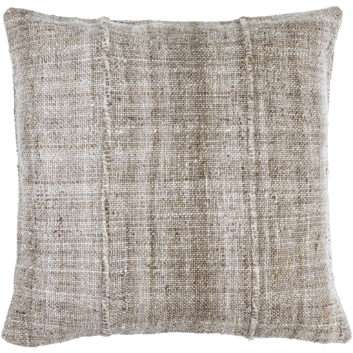 Mudcloth Pillow Brown 20in