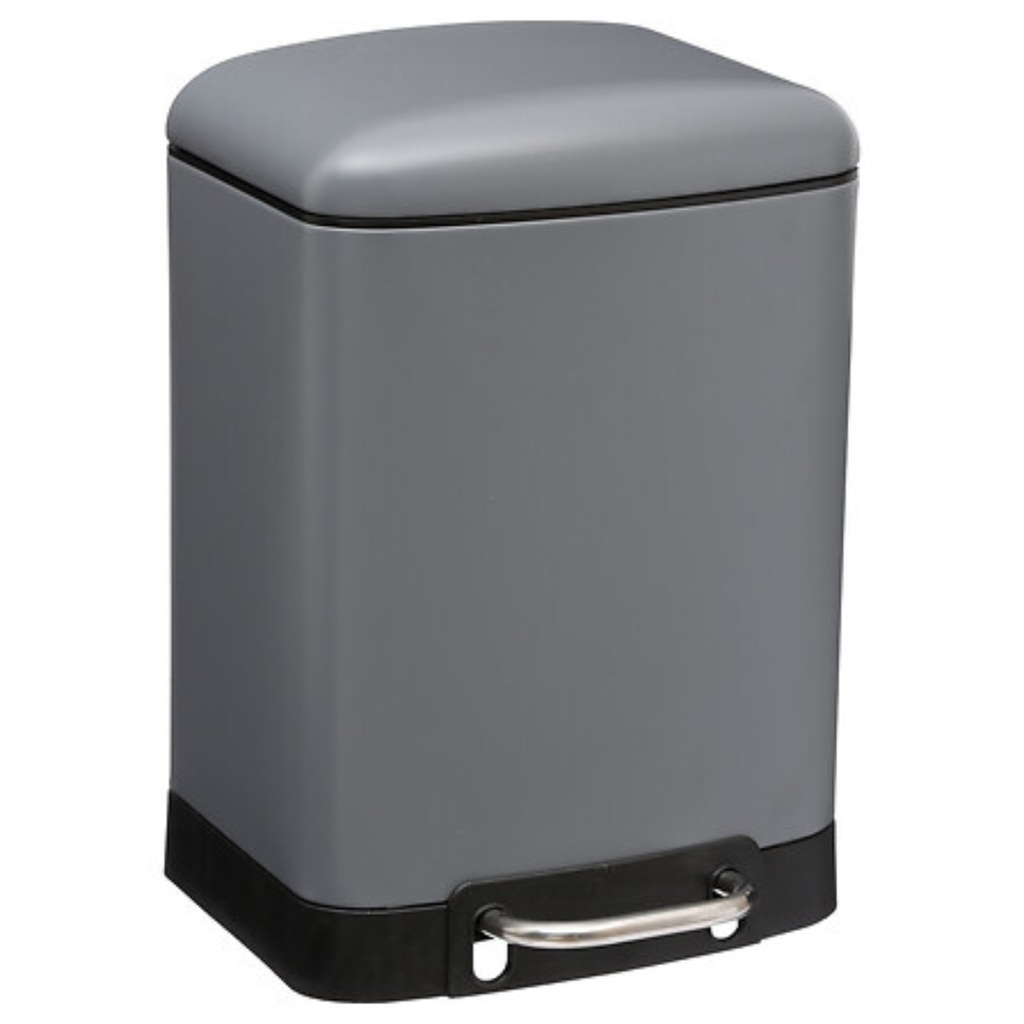Ariane Soft Close Step Can Grey 5L