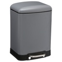 Ariane Soft Close Step Can Grey 5L