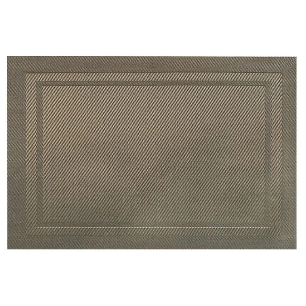Lustre Rectangle Placemat Champagne
