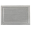 Lustre Rectangle Placemat Silver
