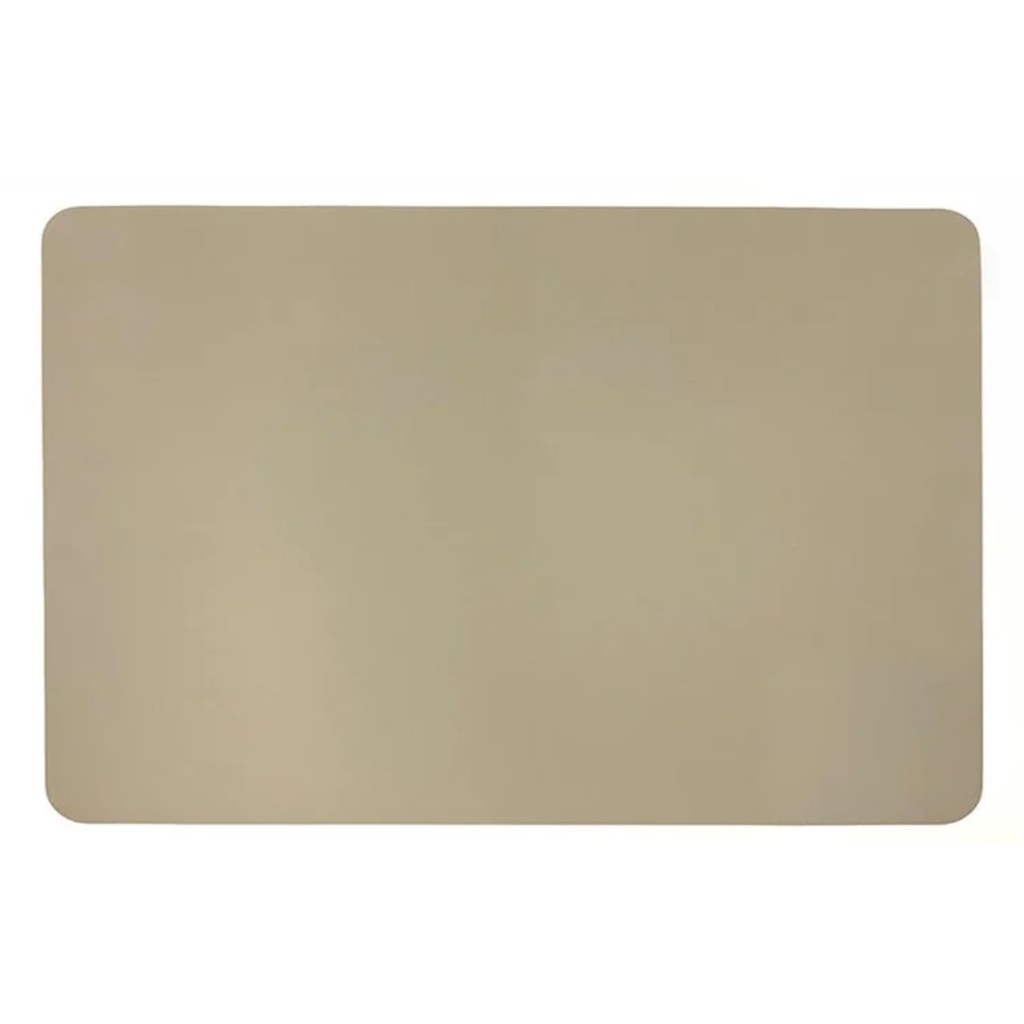 Studio Leather Rectangle Placemat Stone
