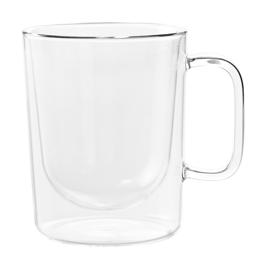 Barista Mod Latte Glass Mug 450ml 2pc