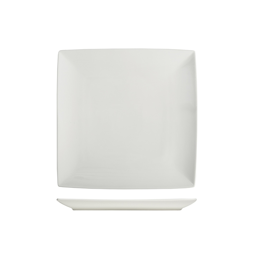 Essentials Square White Side Plate