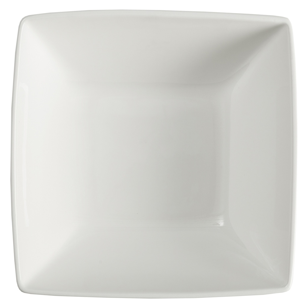 Essentials Square White Bowl