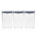 OXO POP Container Set Square Short 3pc