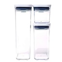 OXO POP Container Set Slim Rectangle 3pc