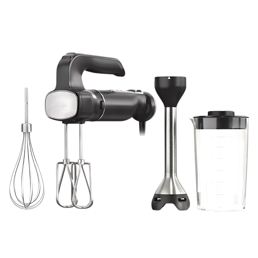 Ninja Foodi Power Mixer System Immersion Blender and Hand Mixer Combo
