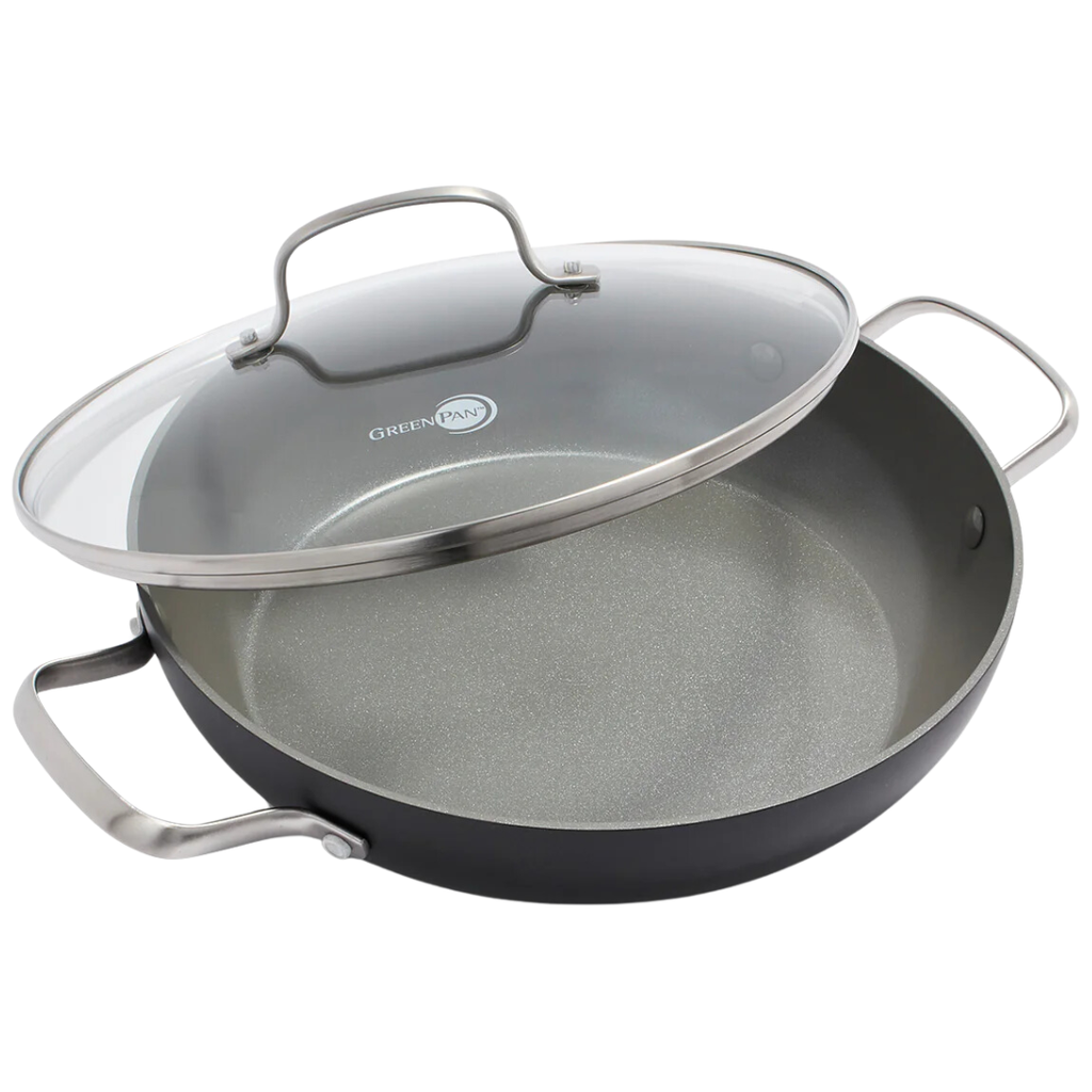 Greenpan Chatham Ceramic Everyday Pan With Side Handles 11in