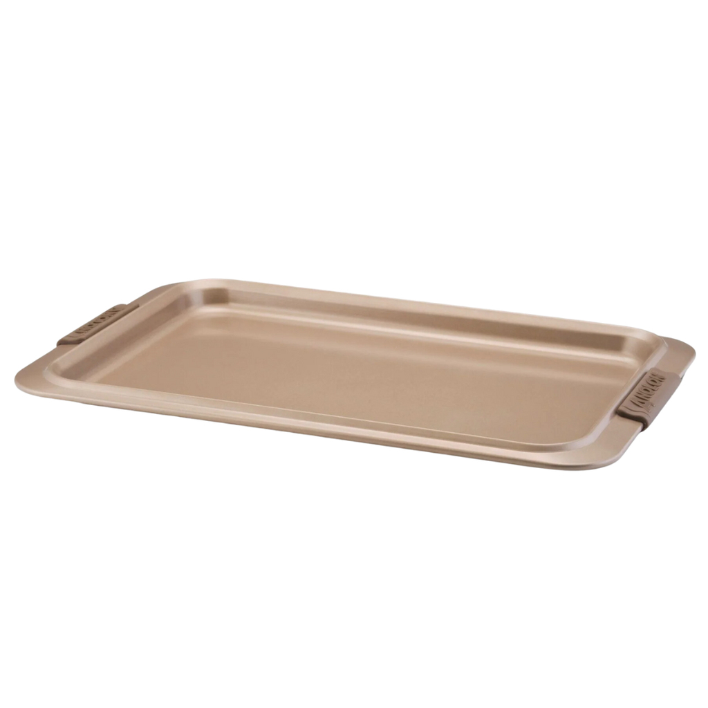 Anolon Cookie Pan with Silicone Grips Bronze 11in