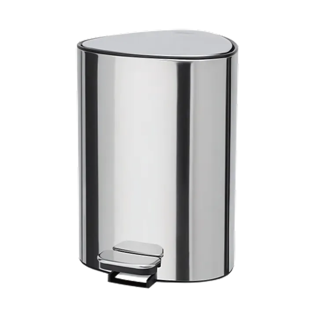 EasyStore Luxe Stainless Steel Pedal Bin 5L
