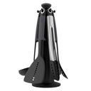 Elevate Carousel Set with Tongs Grey 6pc