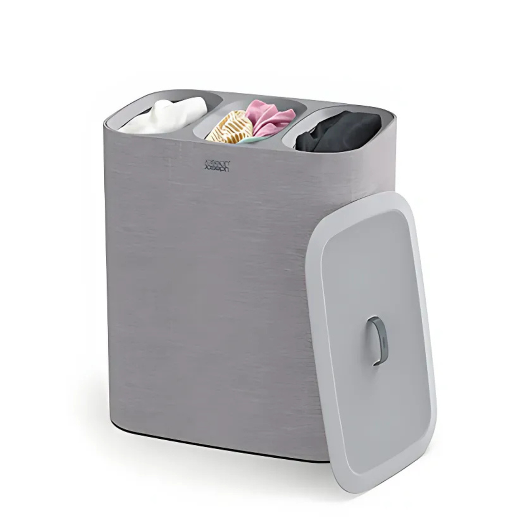 Tota Trio Laundry Basket Grey 90L