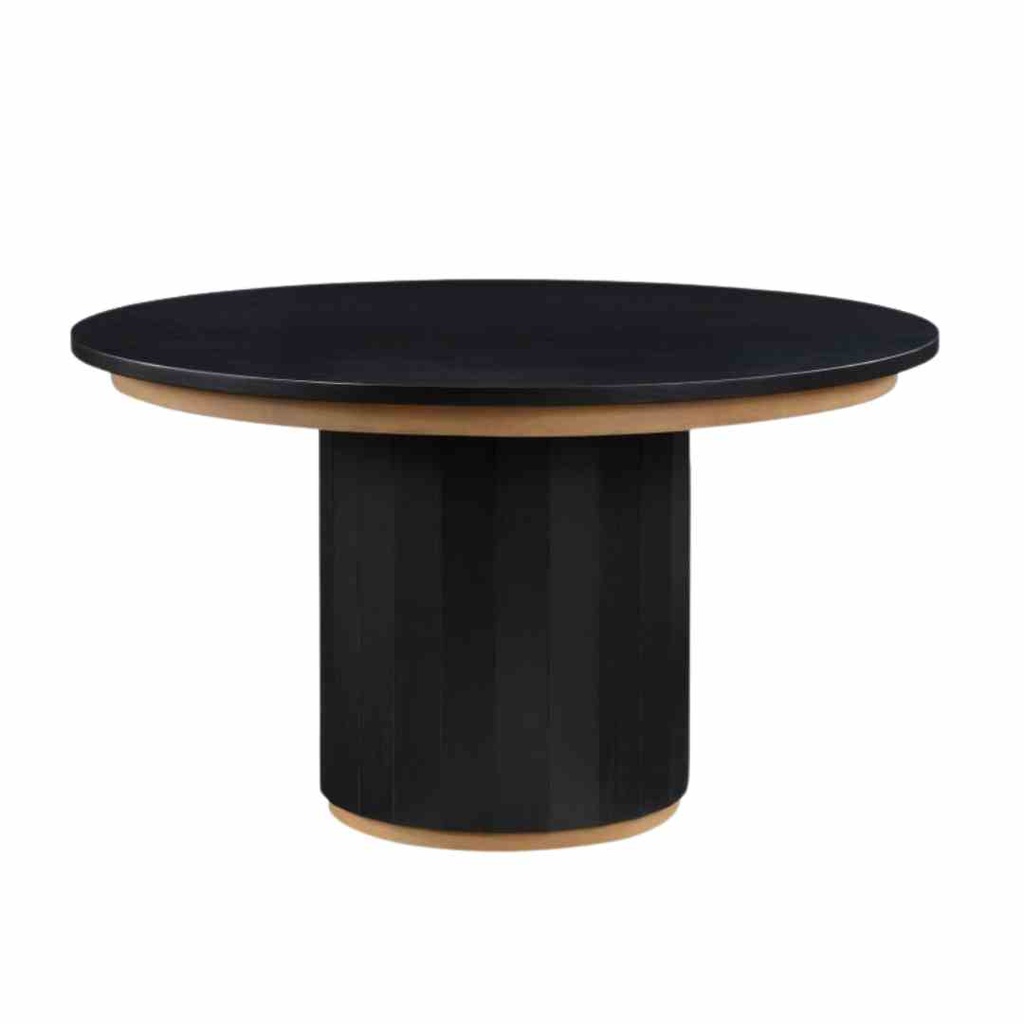 Magnolia Round Table Black 52in