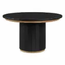 Magnolia Round Table Black 52in