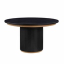 Magnolia Round Table Black 52in