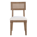 Colvin Cane Side Chair Brown