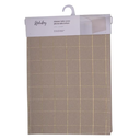 Soft Check Table Runner Natural
