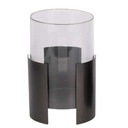 3-Legged Contemporary Hurricane Bronze 10in