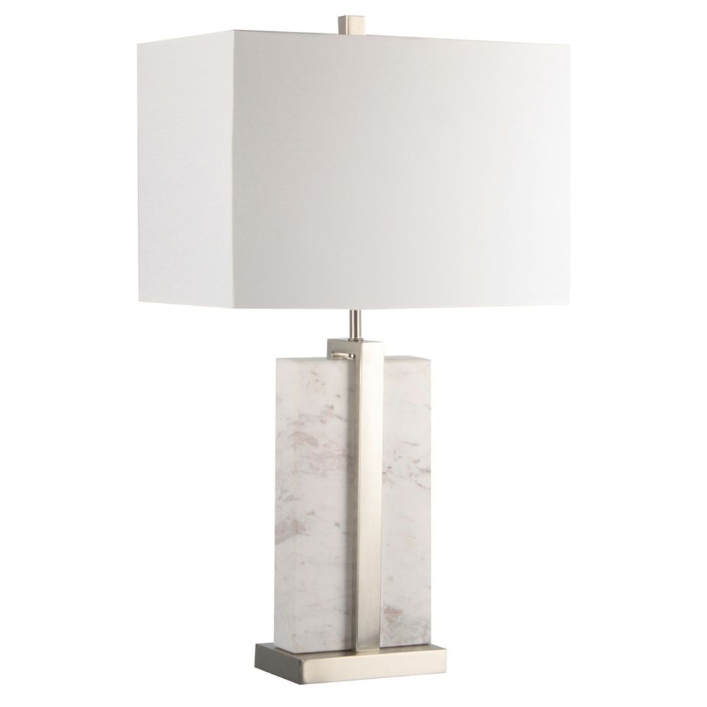 Collin Marble Table Lamp 25in