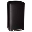Ariane Dustbin Metal Black 30L