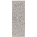 Angora Grey Runner Rug 3x7ft